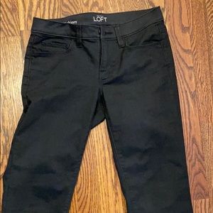 Loft black jeans